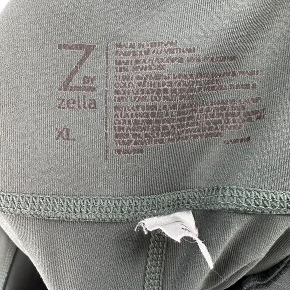 Z by Zella Women's Yoga Leggings XL Hunter Green High Rise Stretchy Pull On Gym - Picture 10 of 10